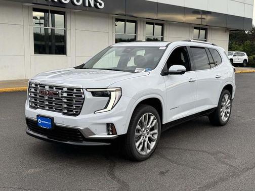 Glacier White 2026 GMC Acadia Denali