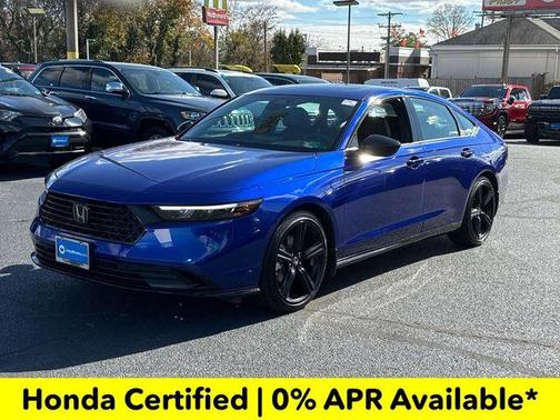 Still Night Pearl 2025 Honda Accord Hybrid Sport-L