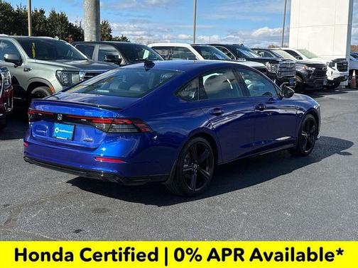 Still Night Pearl 2025 Honda Accord Hybrid Sport-L