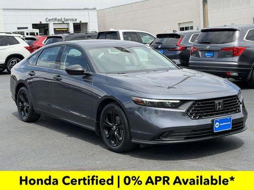 Meteorite Gray Metallic 2025 Honda Accord SE