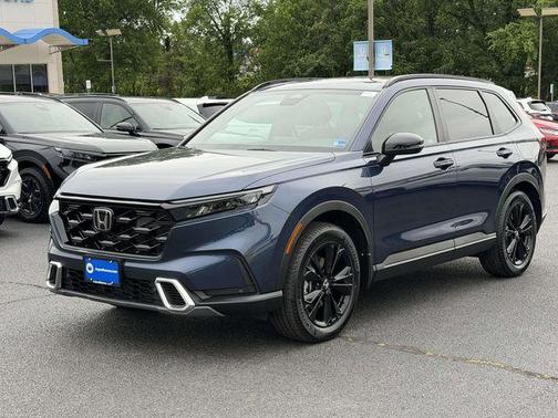 Blue Metallic 2026 Honda CR-V Hybrid Sport Touring