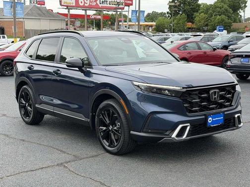 Blue Metallic 2026 Honda CR-V Hybrid Sport Touring