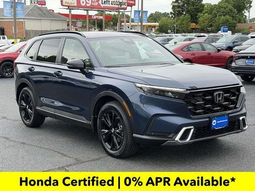 Blue Metallic 2026 Honda CR-V Hybrid Sport Touring