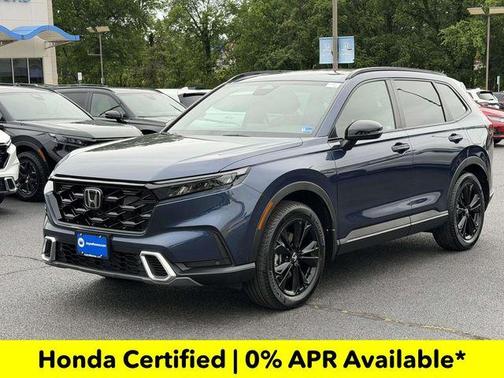 Blue Metallic 2026 Honda CR-V Hybrid Sport Touring