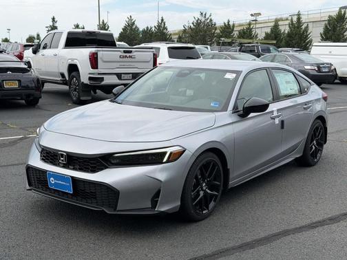 Solar Silver Metallic 2026 Honda Civic Sport