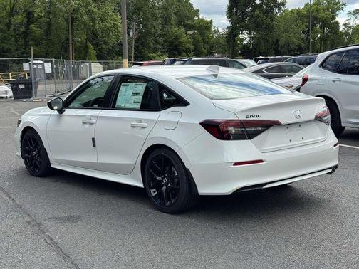 Platinum White 2026 Honda Civic Sport