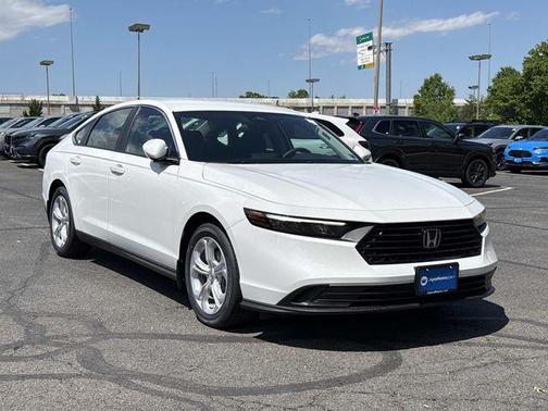 Platinum White Pearl 2026 Honda Accord LX