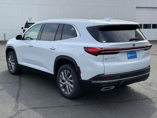 White Tri-Coat 2026 Buick Enclave Preferred
