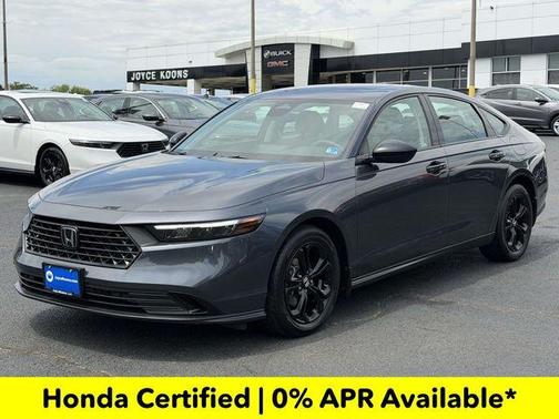 Meteorite Gray Metallic 2025 Honda Accord SE