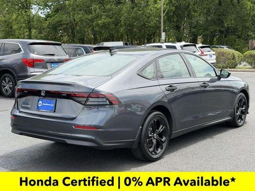 Meteorite Gray Metallic 2025 Honda Accord SE