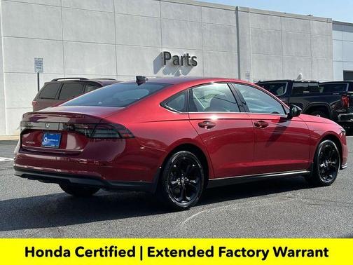 Radiant Red Metallic 2025 Honda Accord SE
