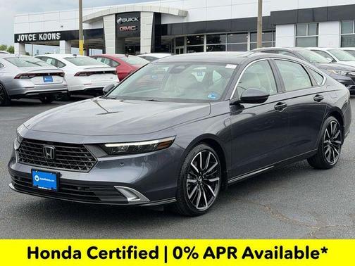 Meteorite Gray Metallic 2025 Honda Accord Hybrid Touring