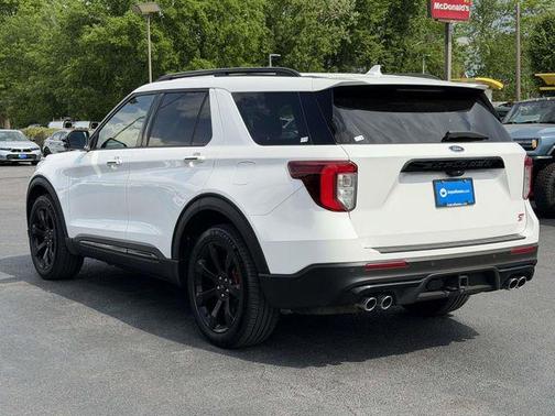 White Metallic 2020 Ford Explorer ST