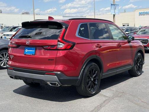 Radiant Red Metallic 2023 Honda CR-V Hybrid Sport