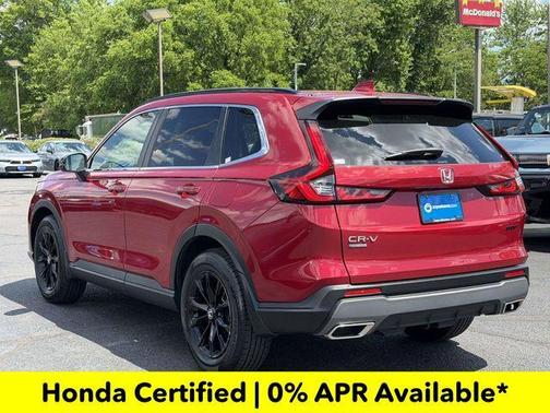 Radiant Red Metallic 2023 Honda CR-V Hybrid Sport