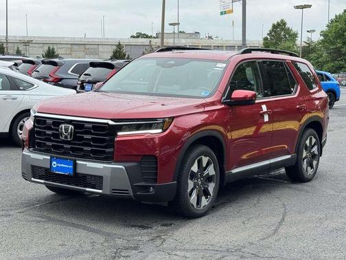 Radiant Red Metallic II 2026 Honda Pilot Elite