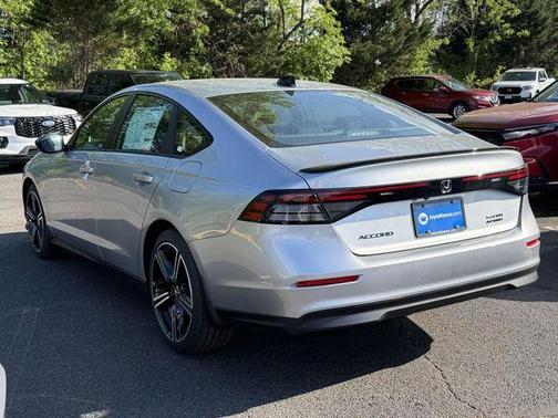Solar Silver Metallic 2026 Honda Accord Hybrid Sport