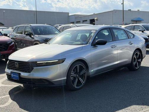 Solar Silver Metallic 2026 Honda Accord Hybrid Sport