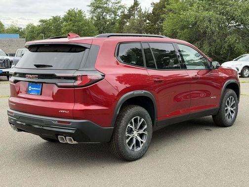 Volcanic Red 2026 GMC Acadia AT4