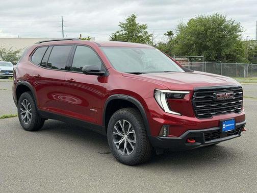 Volcanic Red 2026 GMC Acadia AT4