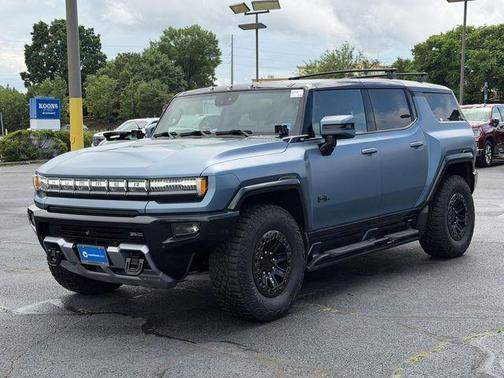 Neptune Blue 2024 GMC HUMMER EV SUV 3X