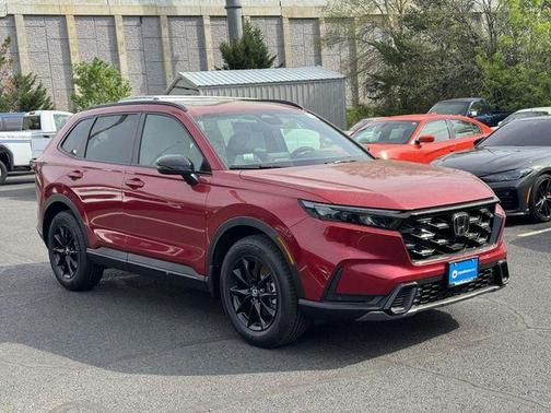 Radiant Red Metallic 2026 Honda CR-V Hybrid Sport-L