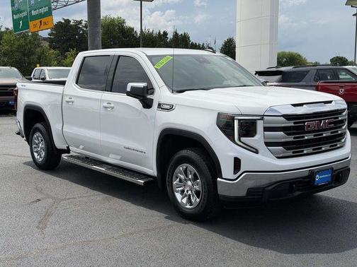 Summit White 2026 GMC Sierra 1500 SLE