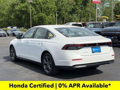 Platinum White Pearl 2023 Honda Accord EX