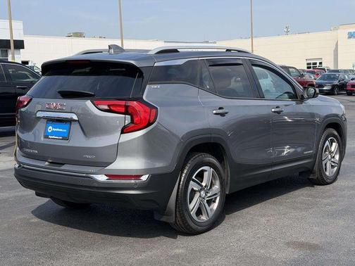 Satin Steel Metallic 2021 GMC Terrain SLT