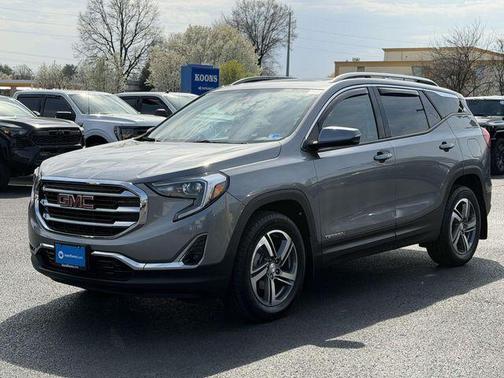 Satin Steel Metallic 2021 GMC Terrain SLT