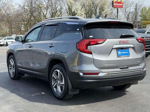 Satin Steel Metallic 2021 GMC Terrain SLT