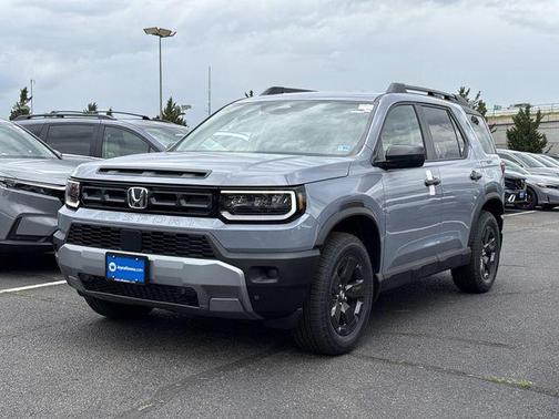 Sonic Gray Pearl 2026 Honda Passport RTL Towing