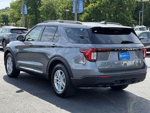 Gray Metallic 2025 Ford Explorer Active