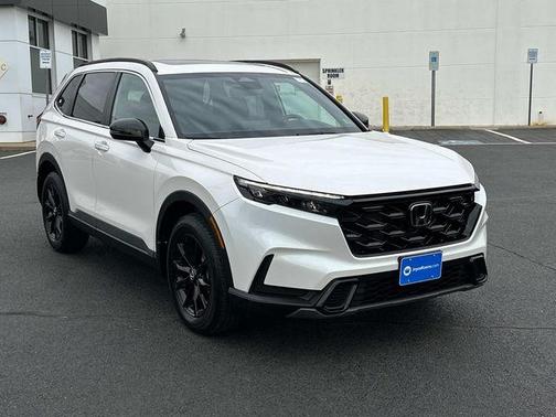 Platinum White Pearl 2025 Honda CR-V Hybrid Sport
