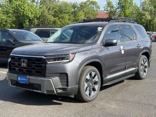 Modern Steel Metallic 2026 Honda Pilot Elite