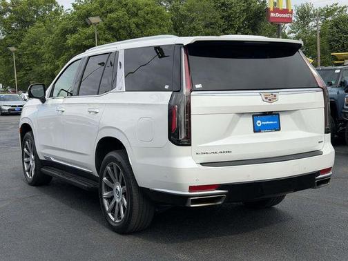Crystal White Tri-Coat 2022 Cadillac Escalade Premium Luxury Platinum