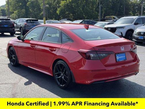 Rallye Red 2026 Honda Civic Sport