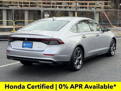 Solar Silver Metallic 2025 Honda Accord Hybrid EX-L