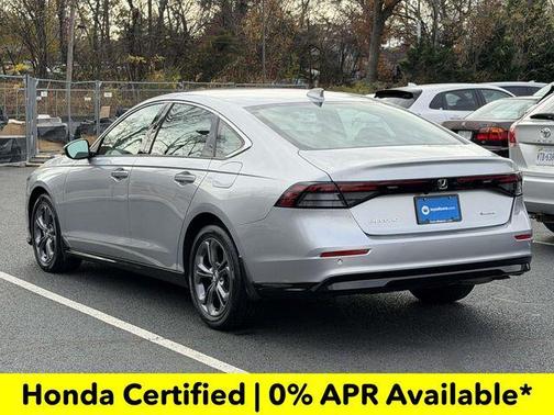 Solar Silver Metallic 2025 Honda Accord Hybrid EX-L