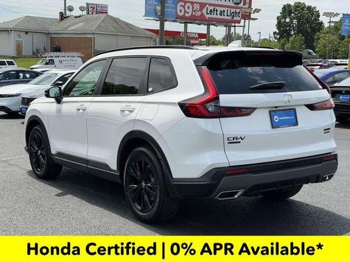 Platinum White Pearl 2026 Honda CR-V Hybrid Sport Touring