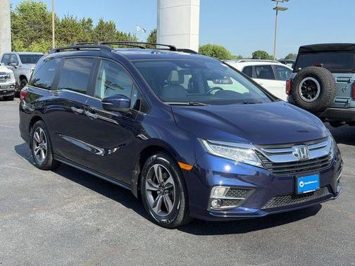 Obsidian Blue Pearl 2018 Honda Odyssey Touring