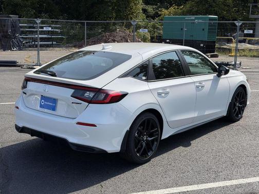 Platinum White Pearl 2026 Honda Civic Sport