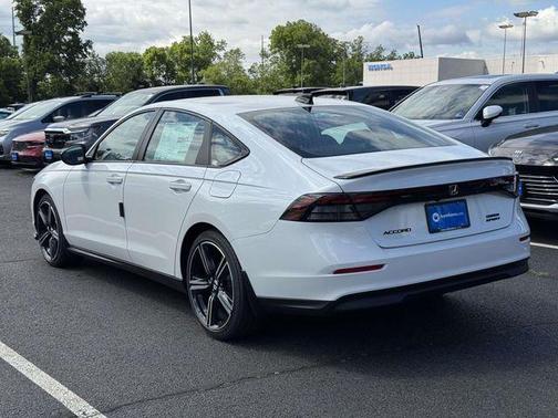 Platinum White Pearl 2026 Honda Accord Hybrid Sport