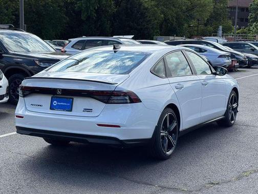 Platinum White Pearl 2026 Honda Accord Hybrid Sport