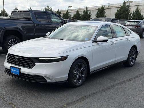 Platinum White 2026 Honda Accord Hybrid EX-L