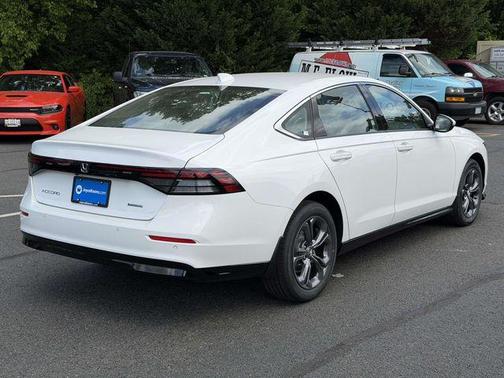 Platinum White 2026 Honda Accord Hybrid EX-L