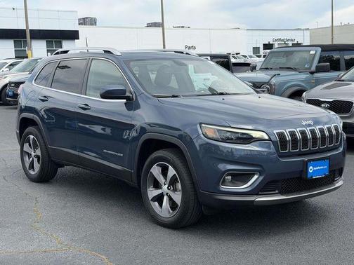Slate Blue Pearlcoat 2020 Jeep Cherokee Limited