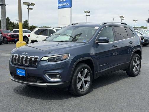 Slate Blue Pearlcoat 2020 Jeep Cherokee Limited