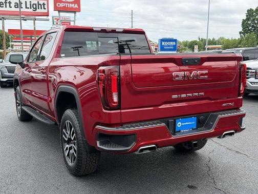 Volcanic Red 2025 GMC Sierra 1500 AT4
