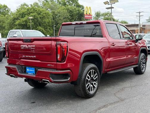 Volcanic Red 2025 GMC Sierra 1500 AT4